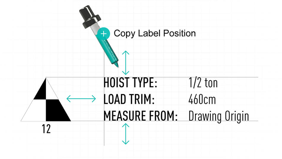 Copy Label Position