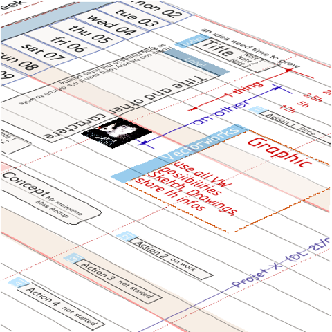 Calendar + Event Label