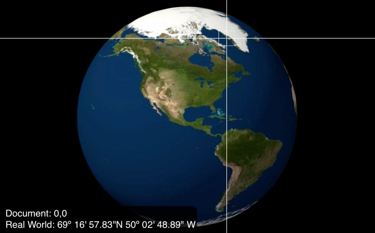 Suppress Location Adjustment for Georeferenced Data