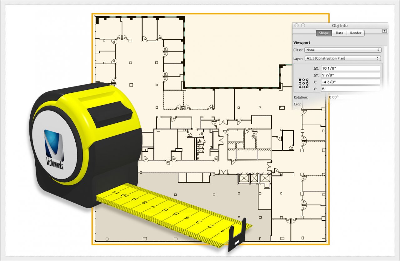 Model Space Measurement for Sheet Layer Viewports