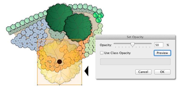 Attribute Palette Opacity