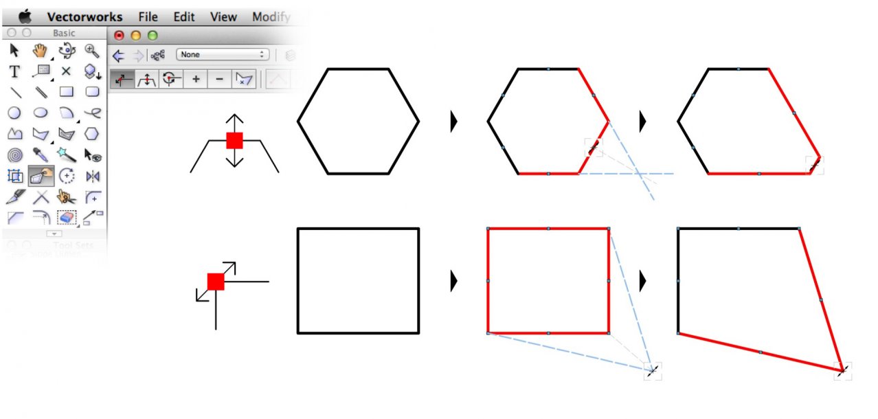 Reshape Tool Enhancements
