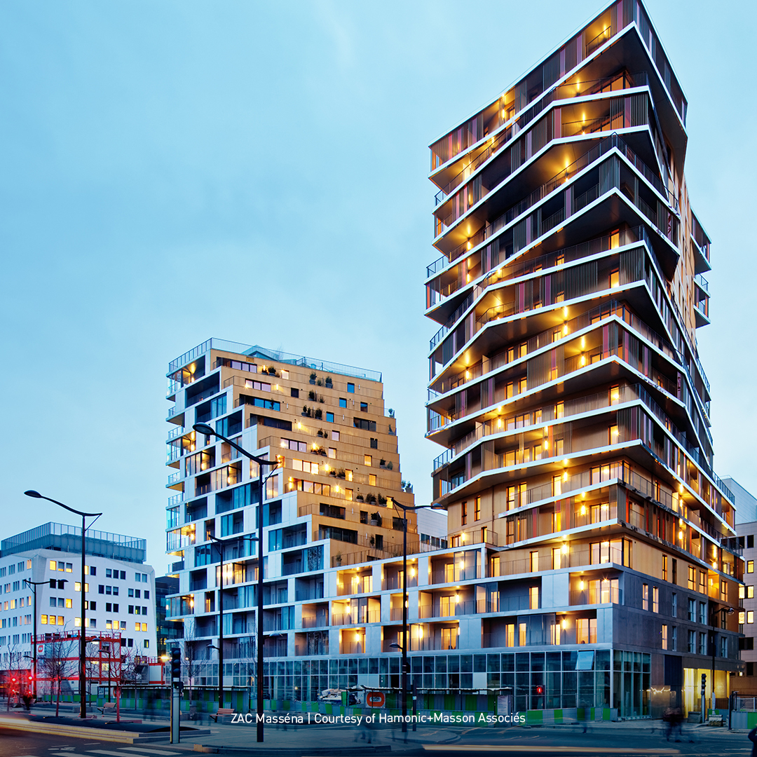 We're still in awe of BATIMENT HOME, ZAC MASSÉNA, PARIS XIII, the first highrise apartment building in Paris since the 1970s. #MadeWithVectorworks by @hamonicetmasson