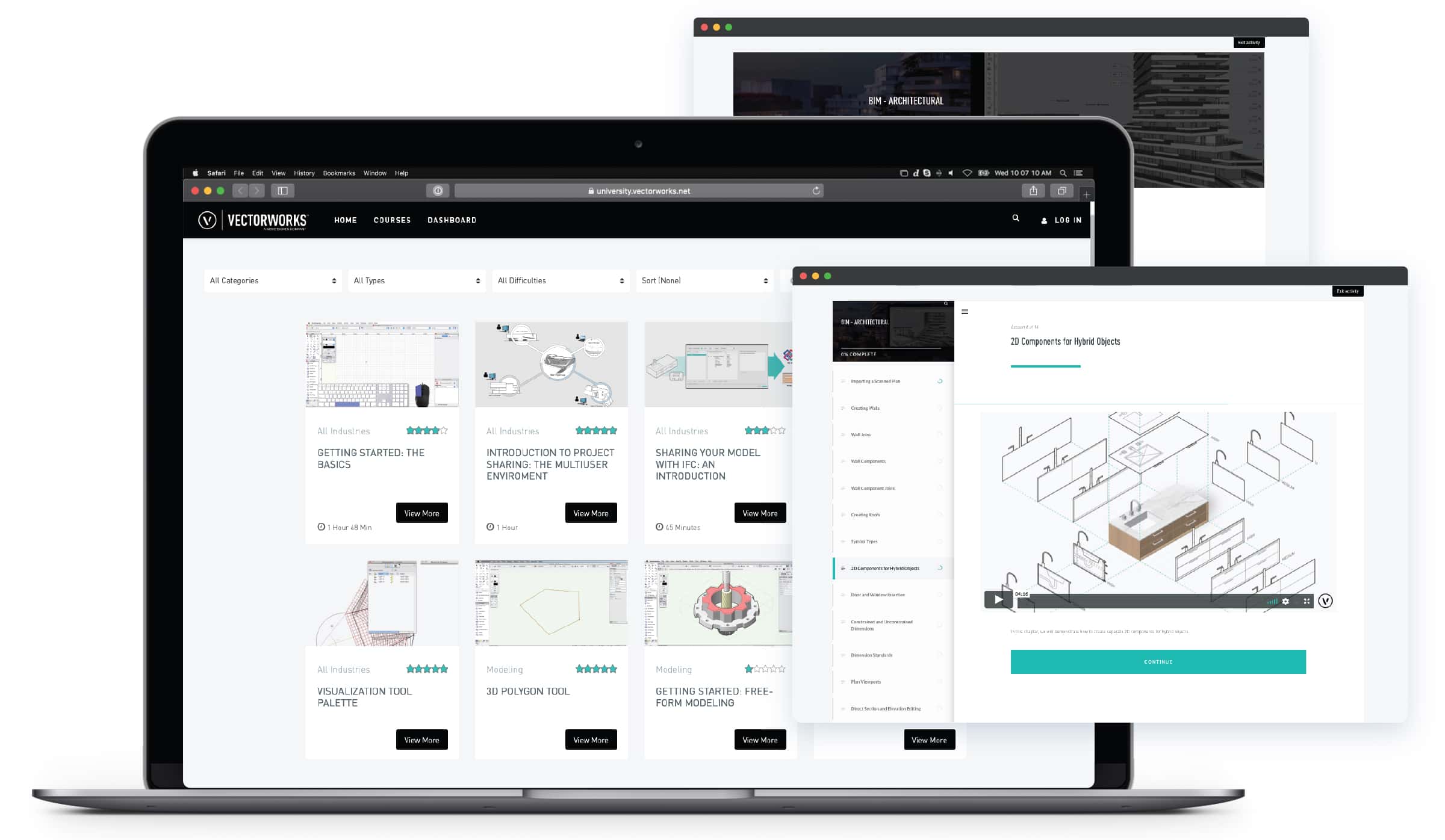 Cursos BIM en la Vectorworks University