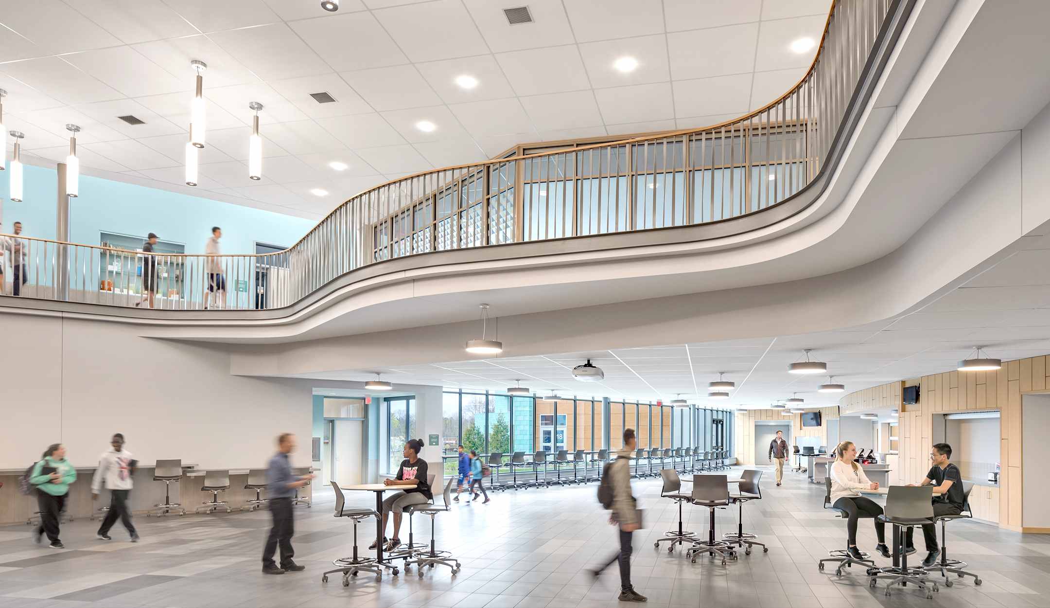 Flansburgh Architects, Interior Atrium