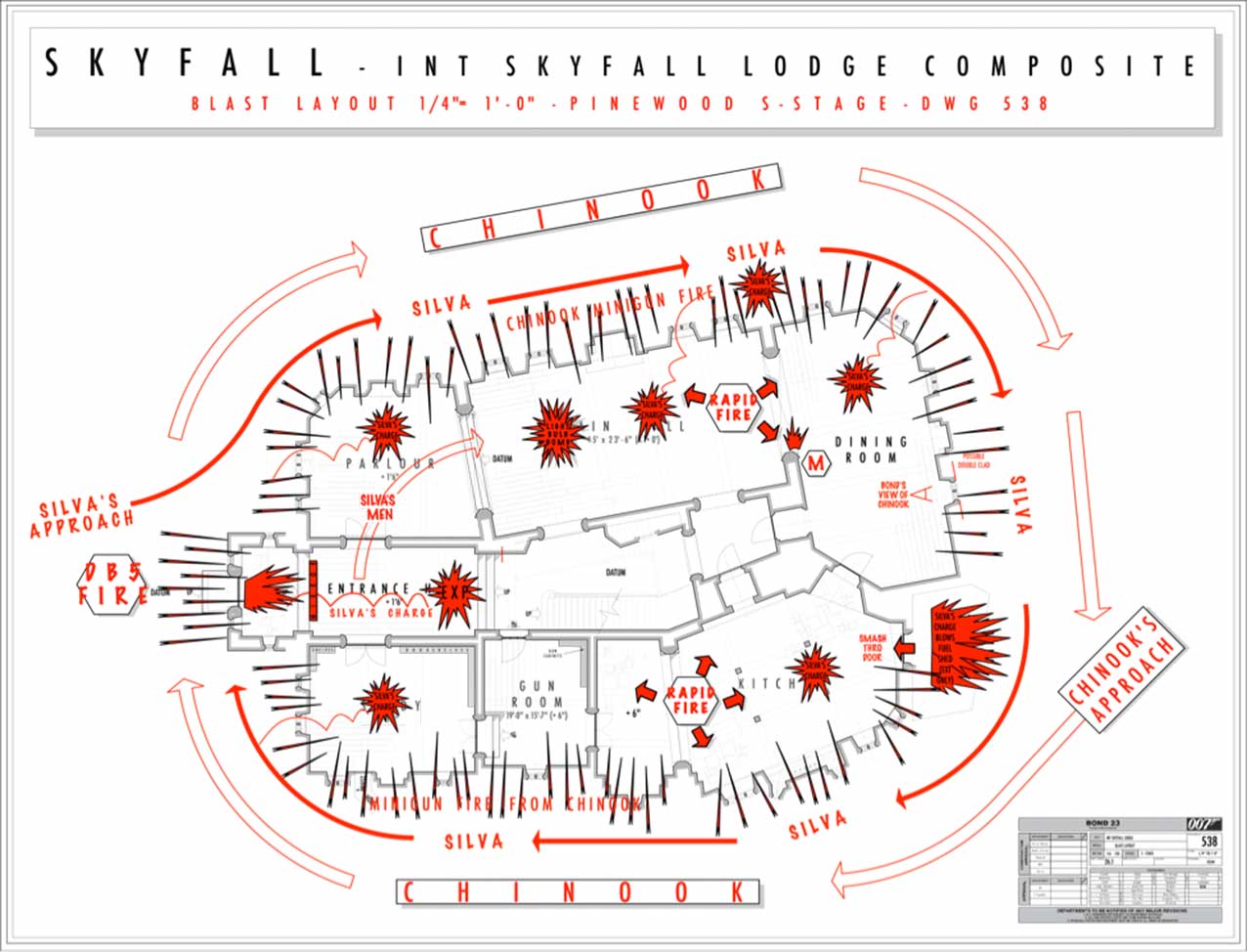 Skyfall lodge blast composite